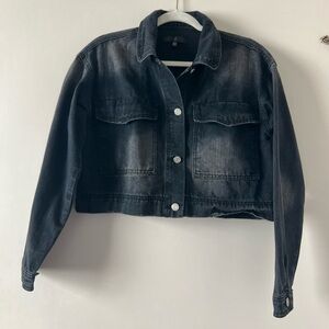 Cropped Denim Jacket